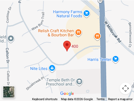 Map showing our office location